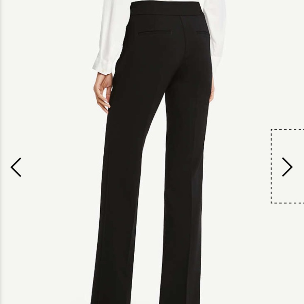 NEW Ann Taylor woman’s black slacks. 0